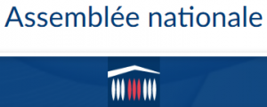 Website of the French Assemblée Nationale