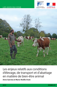 Avis CESE_Les enjeux relatifs aux conditions d'élevage, de transport et d'abattage en matière de bien-être animal