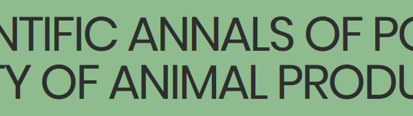 Logo des Scientific Annals of the Polish Society of Animal Production