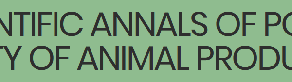 Scientific Annals of the Polish Society of Animal Production logo