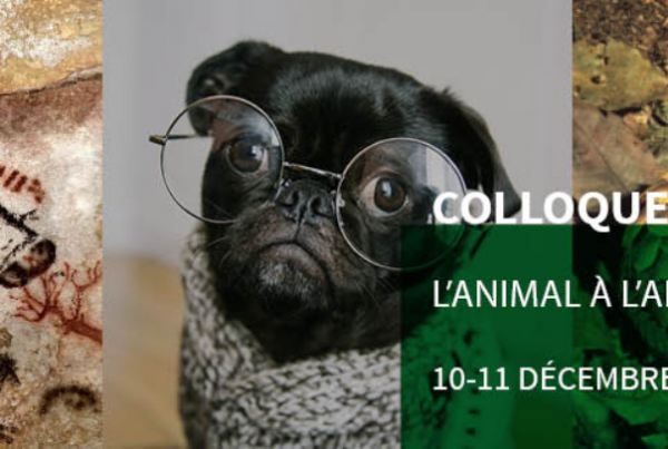 Logo du colloque l'Animal à l'Anthropocène