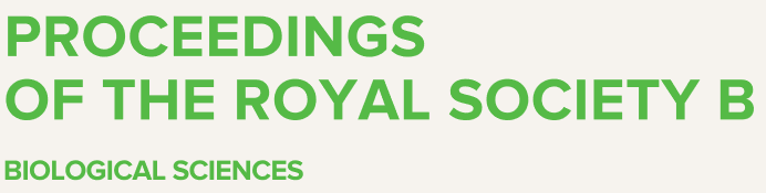 Proceedings of the Royal Society B Biological Sciences logo 