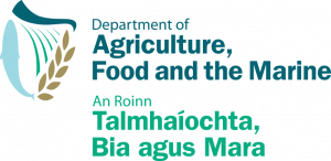 Logo u ministère de l'agriculture, de l'alimentation et de la pêche irlandais