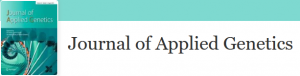Logo du Journal of Applied Genetics