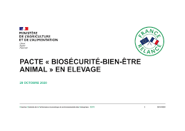 Cover page of Pacte &quot;biosécurité-bien-être animal&quot; en élevage
