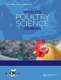 Journal cover,  World&#039;s Poultry Science Journal