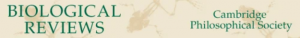 Logo du journal Biological Reviews