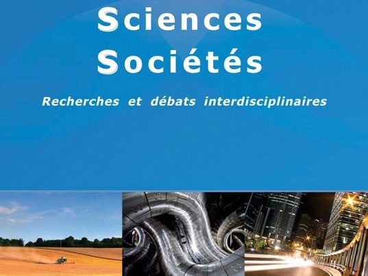 Couverture de Natures Sciences Sociétés