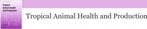 Logo de Tropical Animal Health and Production
