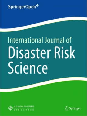 Cover of the International Journal of Disaster Risk Science