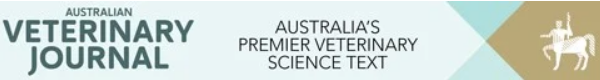 Logo de l'Australian Veterinary Journal