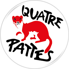 Quatre Pattes association logo