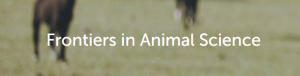 bannière frontiers in Animal Science